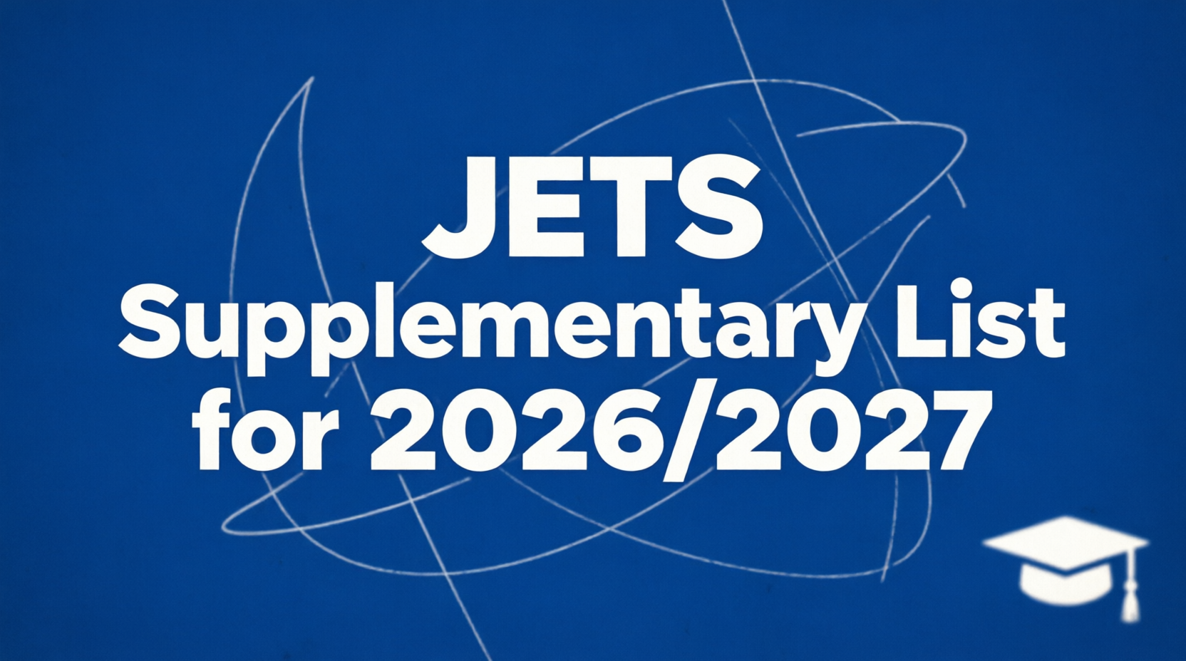 JETS Supplementary List for 2026/2027